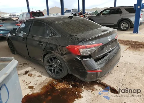 2024 Honda Civic Sport из США, поврежденный, VIN 2HGFE2F55RH571648